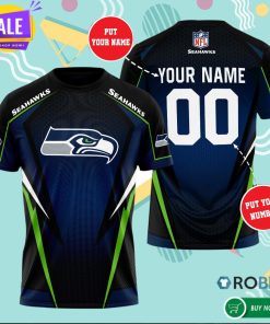 Personalized Seattle Seahawks 3D All Over Print T Shirt