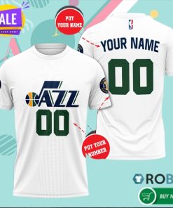 Personalized Utah Jazz NBA Team 3D All Over Print T Shirt