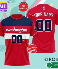 Personalized Washington Wizards 3D All Over Print T Shirt