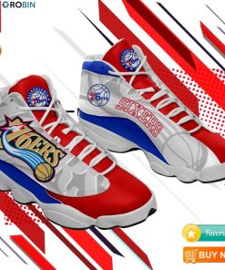 Philadelphia 49ers Sneakers Basketball Team Nba Sneakers Jordan 13 Shoes