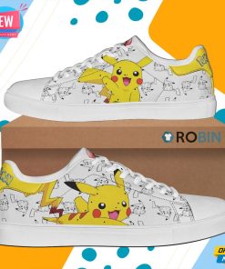 Pikachu Skate Shoes Pokemon Stan Smith Shoes
