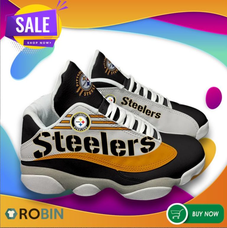 Pittsburgh Steelers Air Jordan 13 Football Sneakers