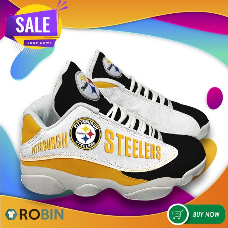 Pittsburgh Steelers Team Air Jordan 13 Sneakers