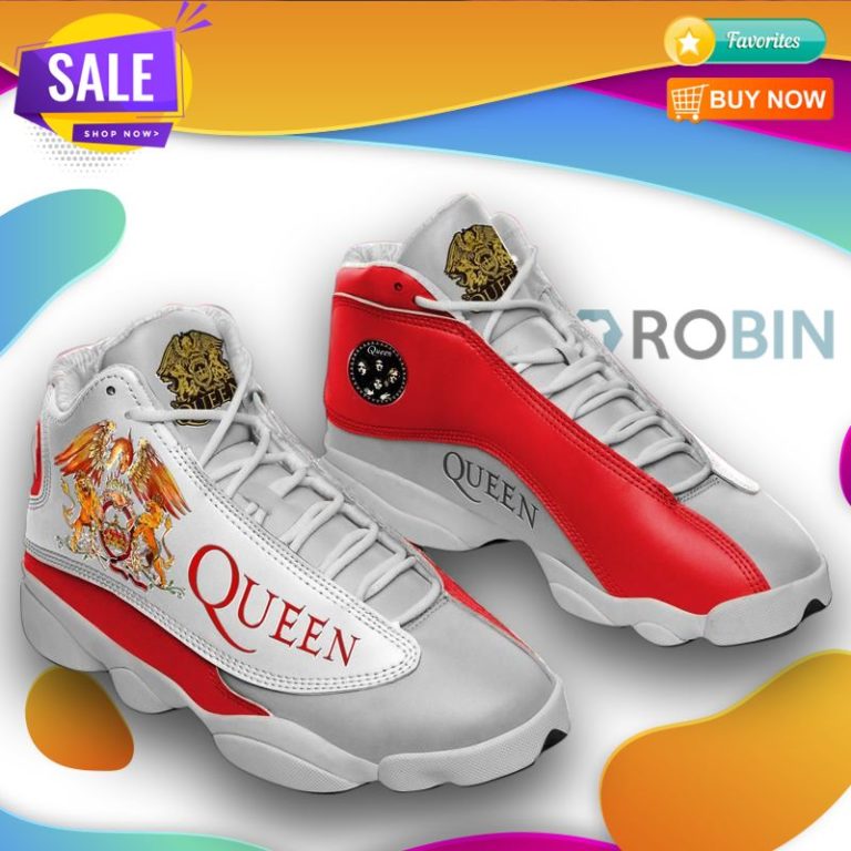 Queen Air Jordan 13 Shoes Music Band Team Sneakers