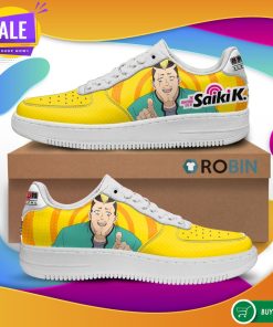 Riki Nendo Air Force Shoes Saiki K Custom Anime Sneakers