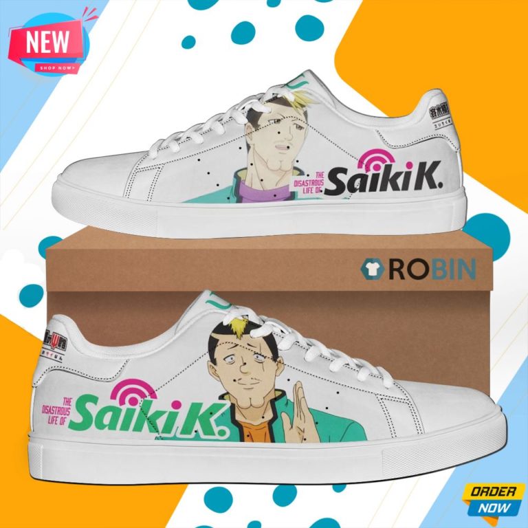 Riki Nendou Skate Shoes The Disastrous Life of Saiki K Anime Sneaker