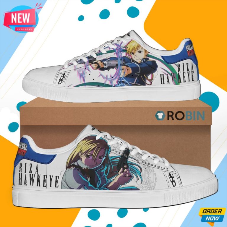 Riza Hawkeye Skate Shoes Fullmetal Alchemist Stan Smith Shoes