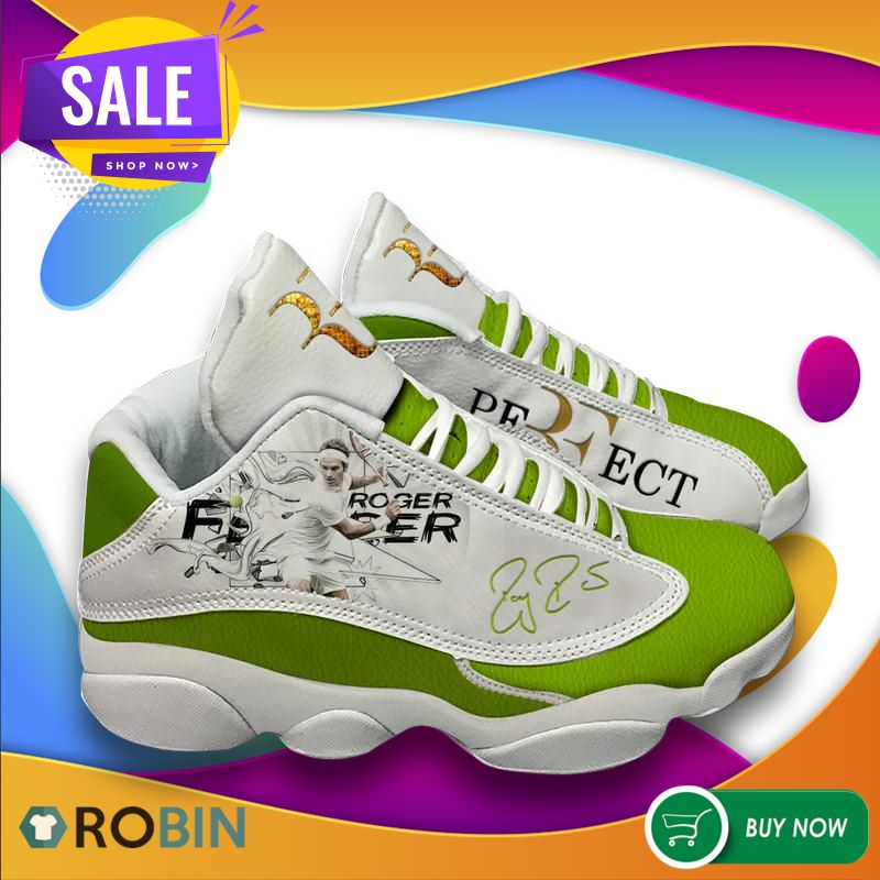 Roger Federer Air Jordan 13 Sneakers RobinPlaceFabrics