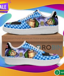 Rohan Kishibe Air Force Sneakers JoJo Anime NAF Shoes Rohan Kishibe Air Force Sneakers JoJo Anime NAF Shoes