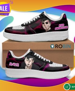 Ryo Shimazaki Air Force Shoes Mob Pyscho 100 Anime Sneakers Ryo Shimazaki Air Force Shoes Mob Pyscho 100 Anime Sneakers