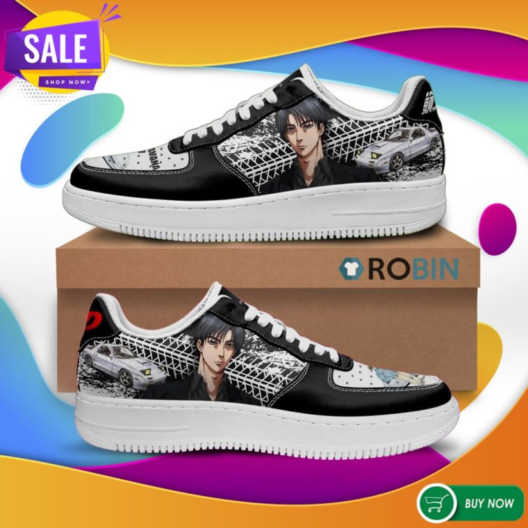 Ryosuke Takahashi Air Force Shoes Initial D Anime Sneakers