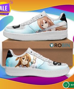 SAO Asuna Yuuki Air Force Shoes Sword Art Online Anime Sneakers