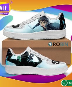 SAO Kirito Air Force Shoes Sword Art Online Anime Sneakers