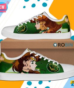 Sailor Jupiter Skate Shoes Sailor Moon Anime Custom Sneaker