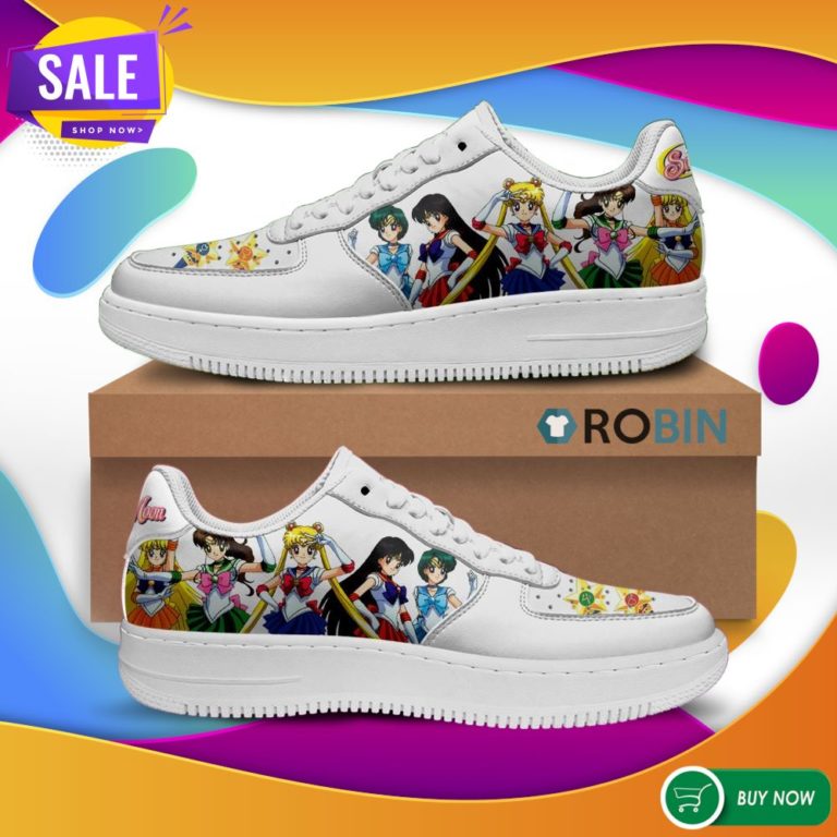 Sailor Moon Air Force Shoes Custom Anime Sneakers