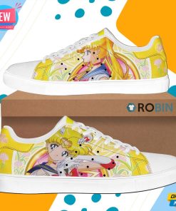 Sailor Moon Skate Shoes Sailor Moon Anime Custom Sneaker
