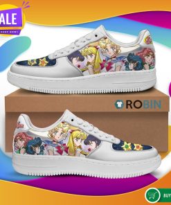 Sailor Moon Team Air Force Shoes Custom Anime Sneakers