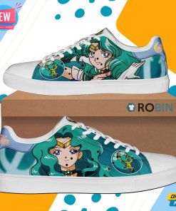 Sailor Neptune Skate Shoes Sailor Moon Anime Custom Sneaker