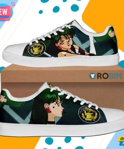 Sailor Pluto Skate Shoes Sailor Moon Anime Custom Sneaker