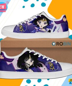 Sailor Saturn Skate Shoes Sailor Moon Anime Custom Sneaker