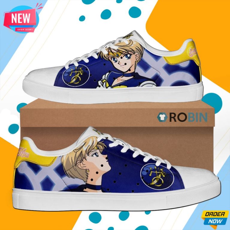 Sailor Uranus Skate Shoes Sailor Moon Anime Custom Sneaker