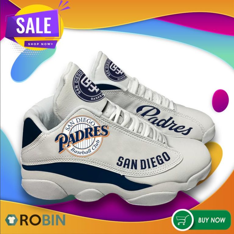 San Diego Padres Air Jordan 13 Sneakers