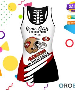 San Francisco 49ers In Souls Some Girls Hollow Tanktop & Legging Set