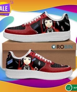 Sayaka Igarashi Air Force Sneakers Kakegurui Anime Custom NAF Shoes