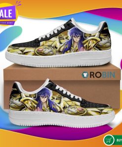 Scorpio Milo Air Force Sneakers Uniform Saint Seiya Anime Custom NAF Shoes Scorpio Milo Air Force Sneakers Uniform Saint Seiya Anime Custom NAF Shoes