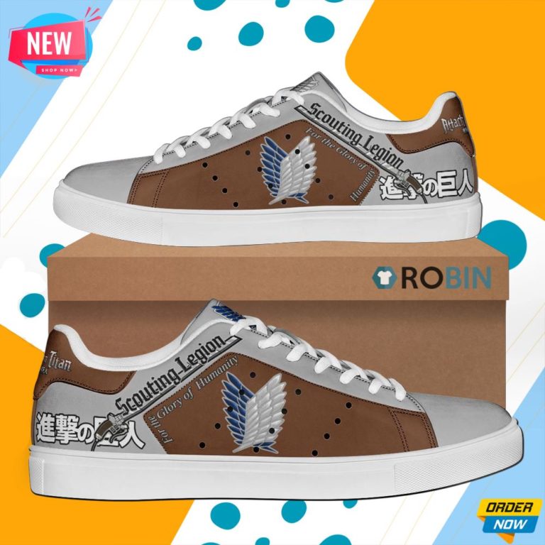 Scouting legion Skate Shoes Uniform Attack On Titan Anime Sneaker