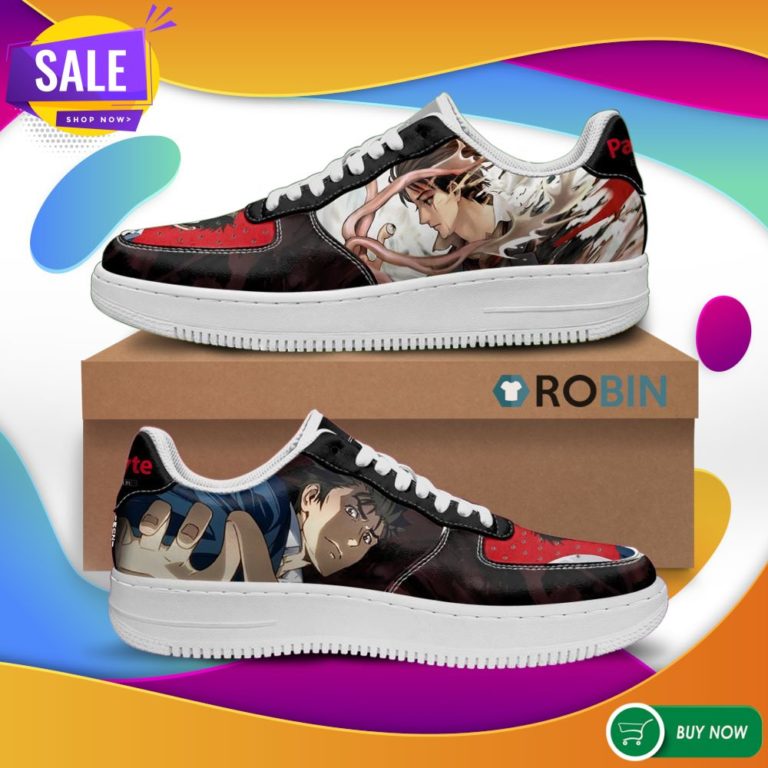 Shinichi Izumi Air Force Shoes Parasyte Custom Anime Sneakers