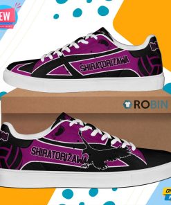Shiratorizawa Academy Skate Shoes Haikyuu Anime Custom Sneaker