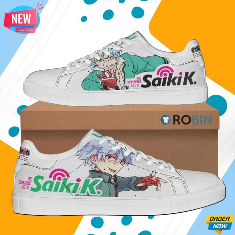 Shun Kaidou Skate Shoes The Disastrous Life of Saiki K Anime Sneaker