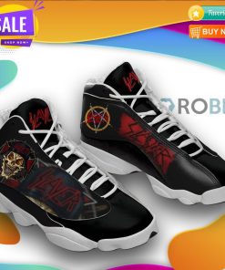 Slayer Band Shoes Air Jordan 13 Shoes