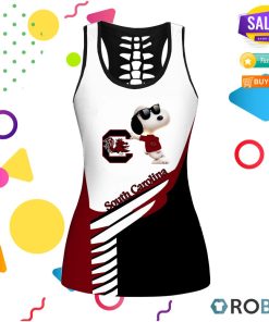 South Carolina Gamecocks Snoopy Hollow Tanktop & Legging Set