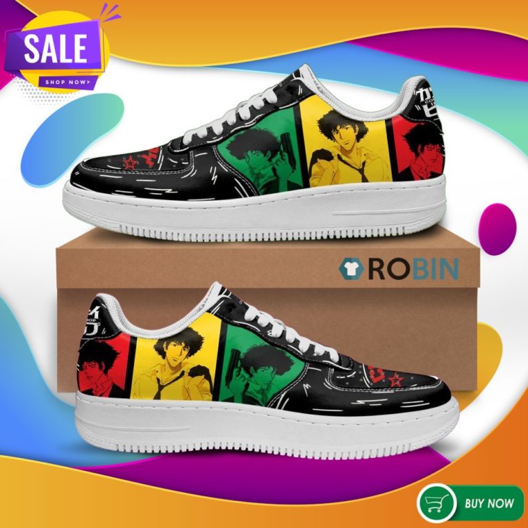 Spike Spiegel Air Force Sneakers Cowboy Bebop  Anime NAF Shoes