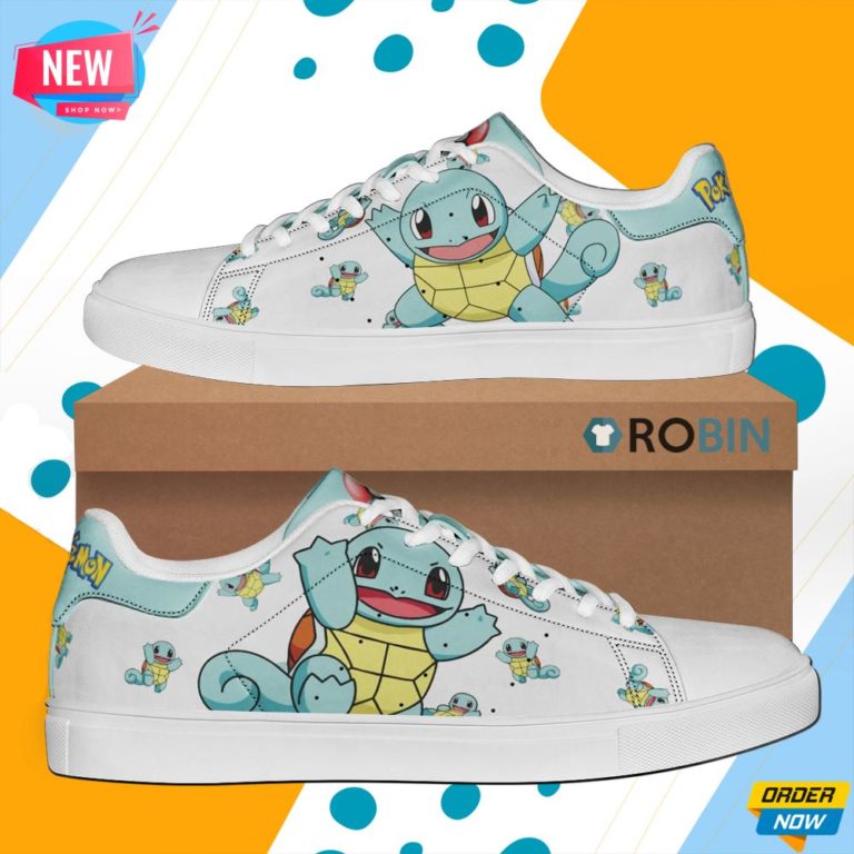 Squirtle Skate Shoes Pokemon Stan Smith Shoes