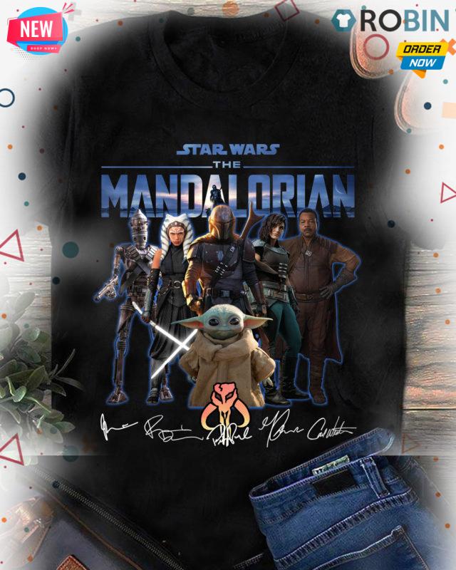 Star Wars The Mandalorian Signature T Shirt
