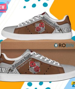 Stationary Guard Skate Shoes Uniform Attack On Titan Anime Sneaker