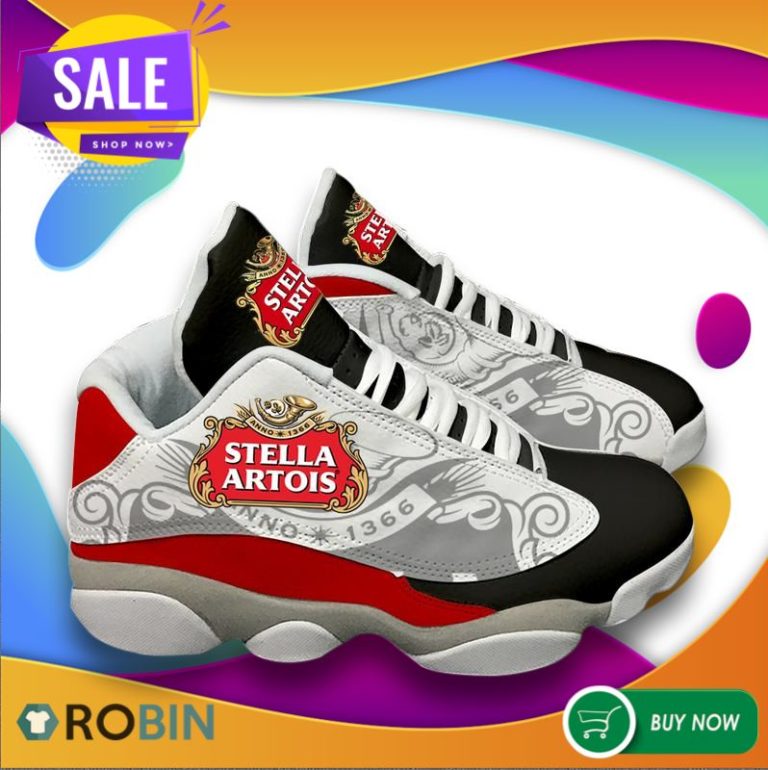 Stella Artois Beer Air Jordan 13 Sneakers