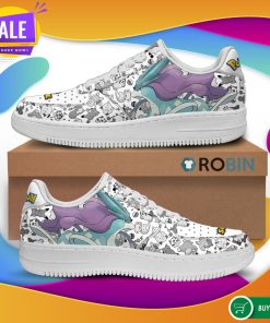 Suicune Air Force Shoes Pokemon Custom Anime Sneakers