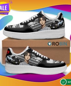 Takumi Fujiwara Air Force Shoes Initial D Anime Sneakers