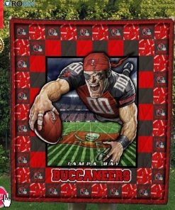 Tampa Bay Buccaneers Quilt Blanket