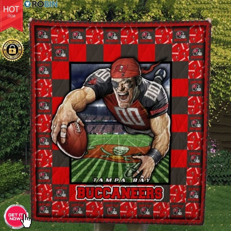 Tampa Bay Buccaneers Quilt Blanket