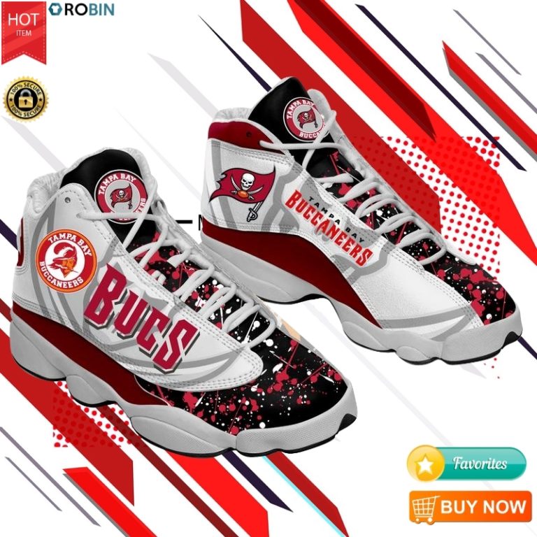 Tampa Bay Buccaneers Sneakers Football Team Sneakers Jordan 13 Shoes