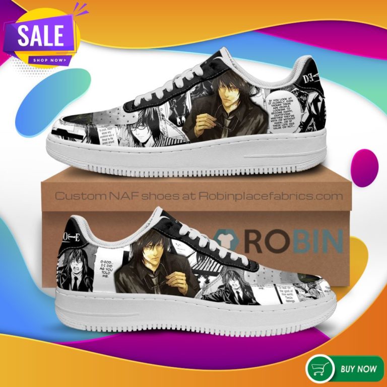 Teru Mikami Air Force Sneakers Death Note Anime NAF Shoes