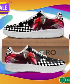 Tokyo Ghoul Yoshimura Air Force Sneakers Custom Checkerboard NAF Shoes Anime
