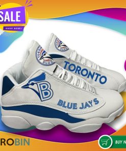 Toronto Blue Jays Air Jordan 13 Sneakers Toronto Blue Jays Air Jordan 13 Sneakers