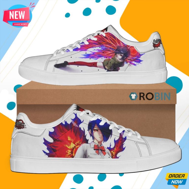 Touka Kirishima Skate Shoes Tokyo Ghoul Stan Smith Shoes