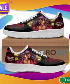 Trigun NAF Shoes Brilliant Dynamites Neon Air Force Sneakers Anime NAF Shoes